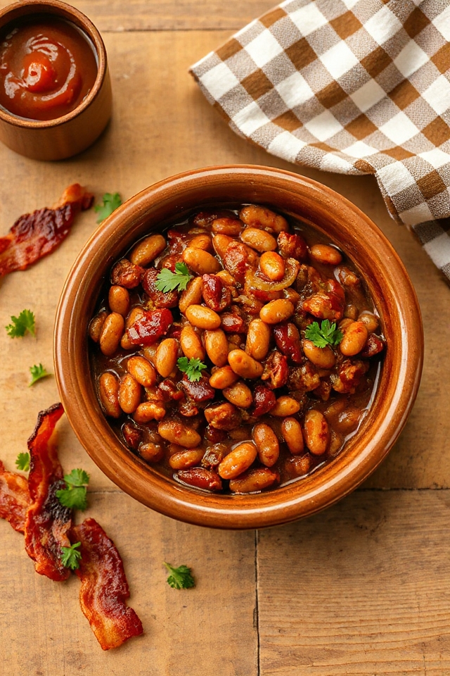 baked beans with root beer