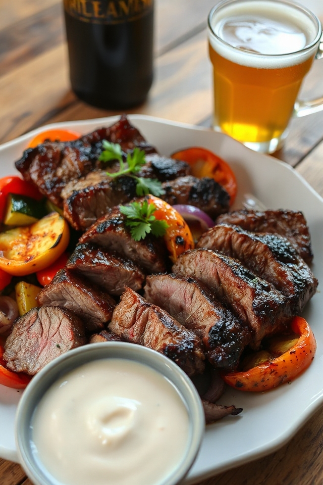 beer and horseradish marinade