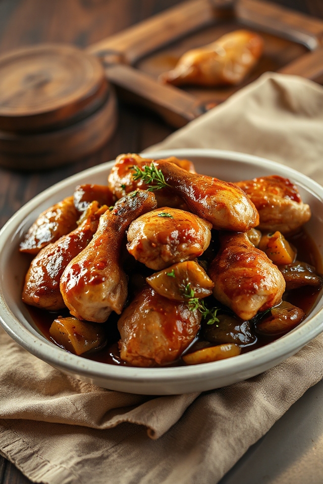 beer braised chicken recipe