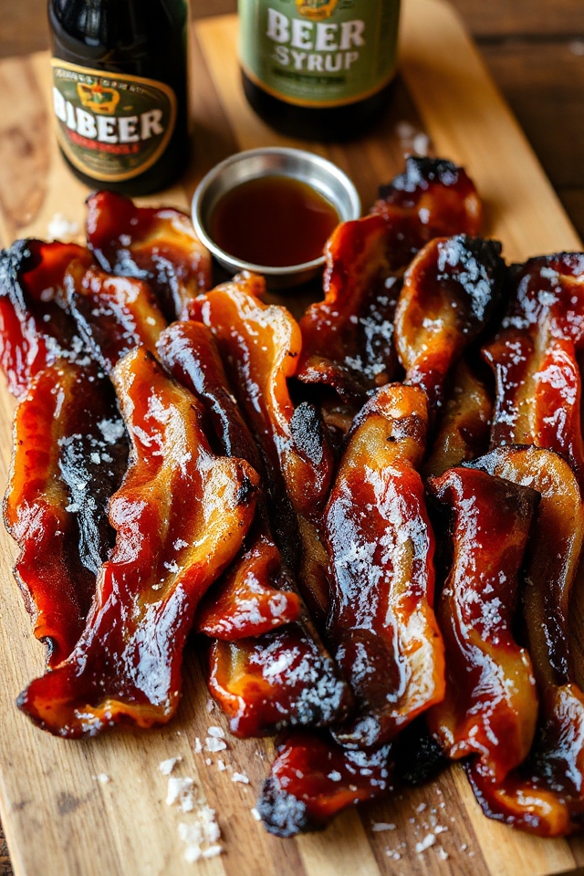 beer infused candied bacon recipe