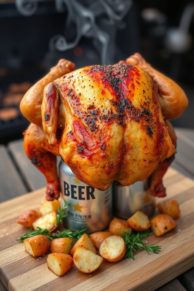 beer infused juicy chicken