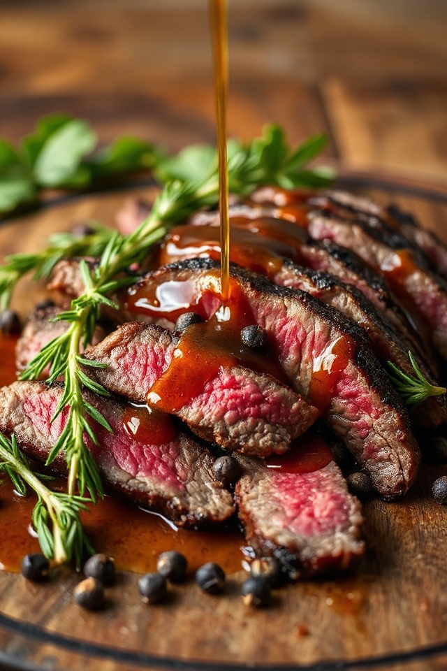 beer marinated flank steak recipe