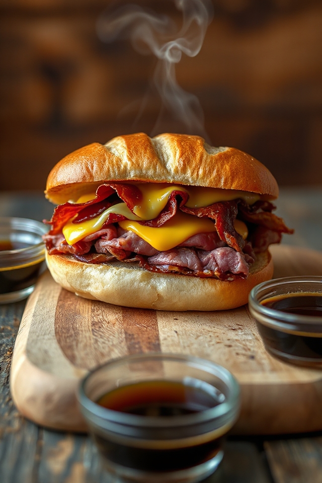 beer pastrami sandwich delight
