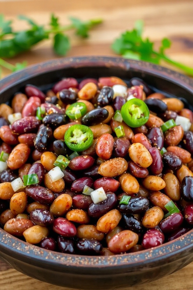 beer simmered beans recipe