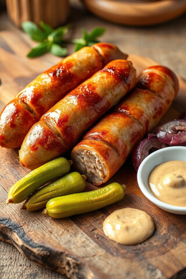 beer steamed sausages recipe