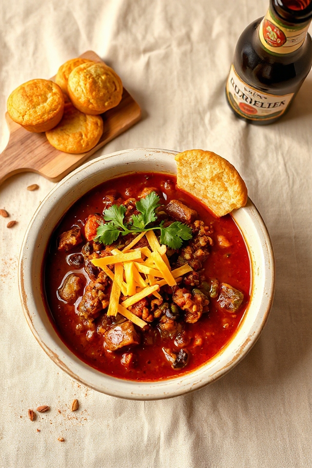 bold beer turkey chili