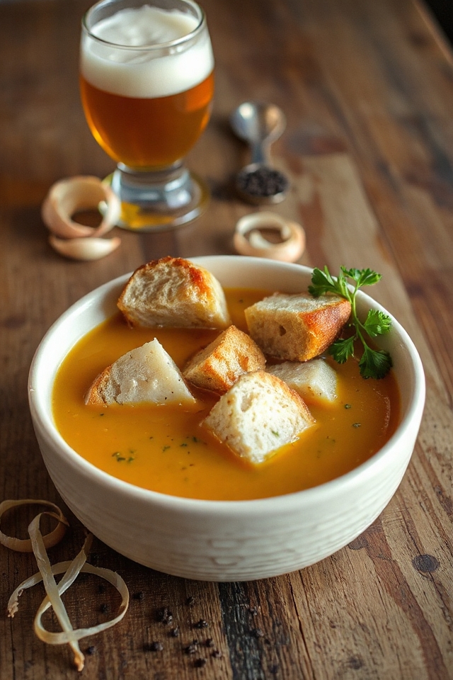cozy beer soup recipe