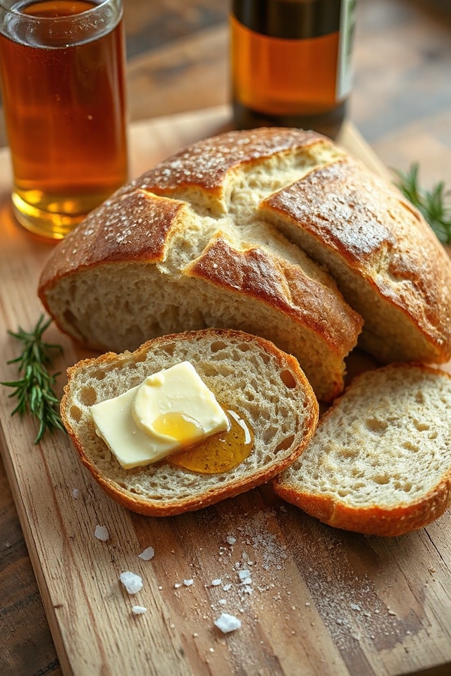 craft beer infused bread