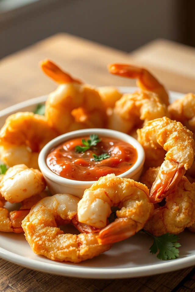 crispy beer batter shrimp