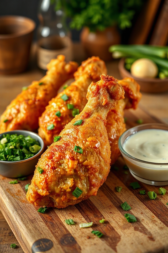 crispy beer battered chicken