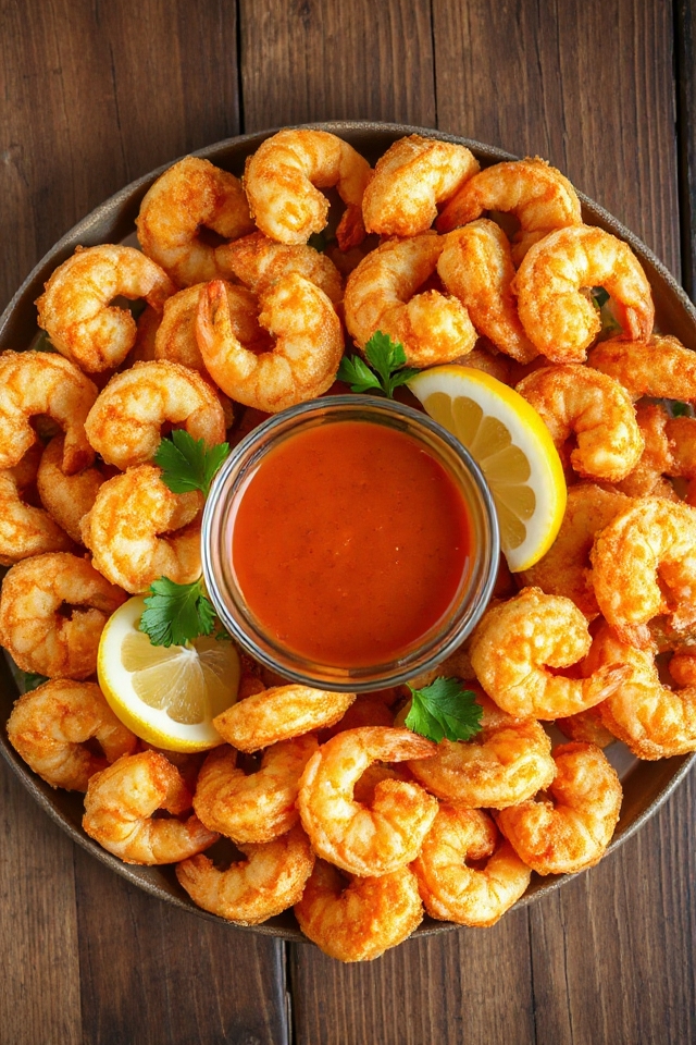 crispy beer battered shrimp