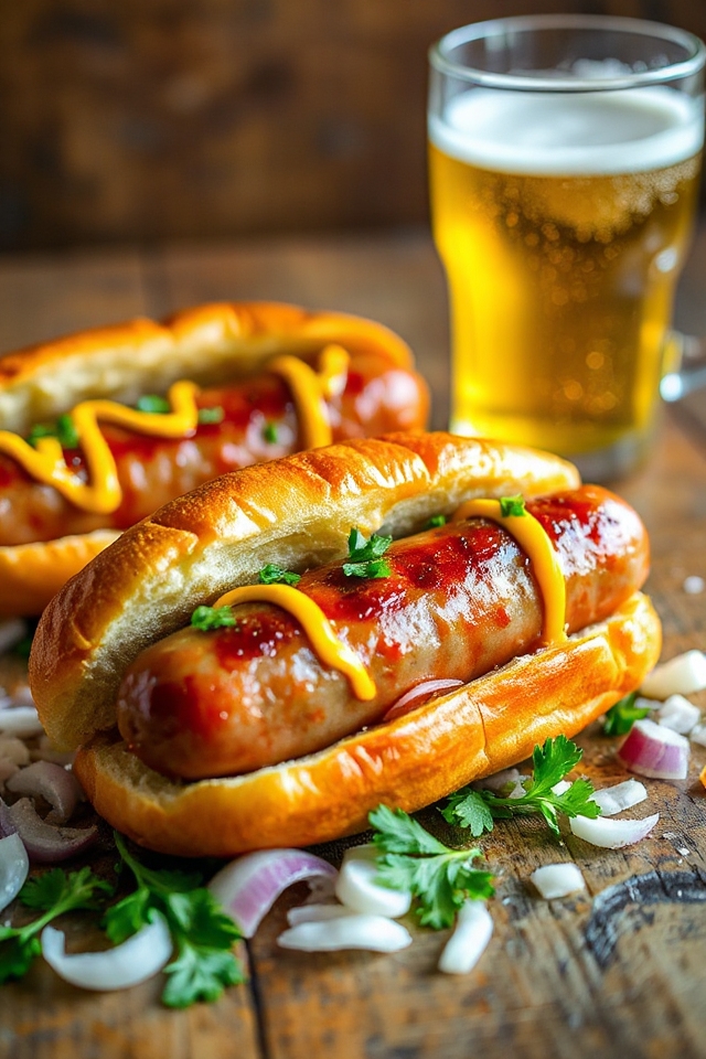 crock pot beer brats recipe