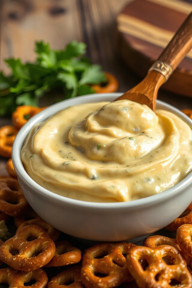 delicious horseradish cheddar dip