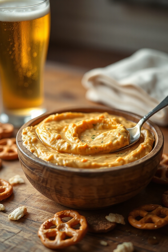 flavorful beer cheddar spread awaits
