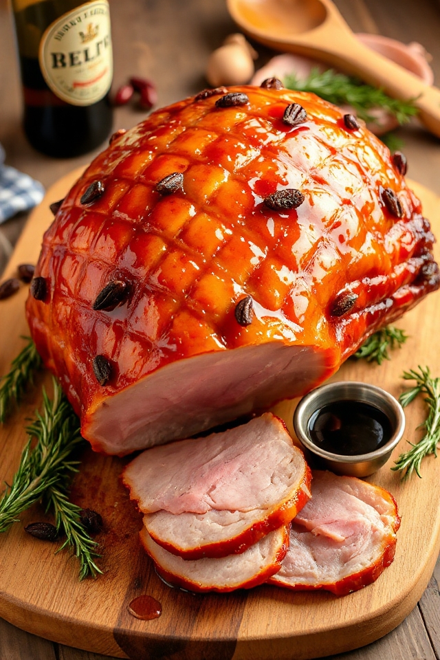 ginger ale glazed ham