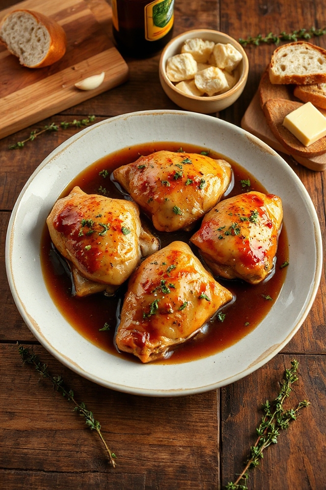 irresistible beer sauce chicken