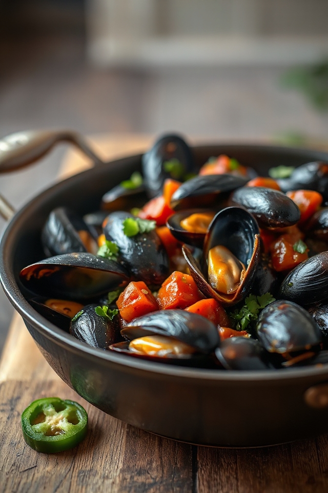 mussels cooked in beer