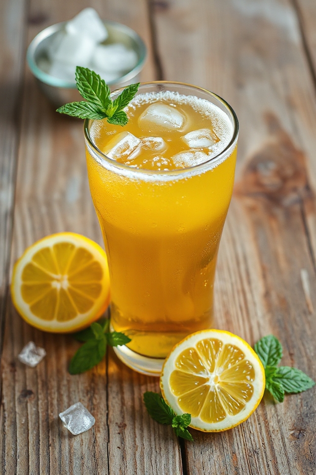 refreshing beer mixed beverage