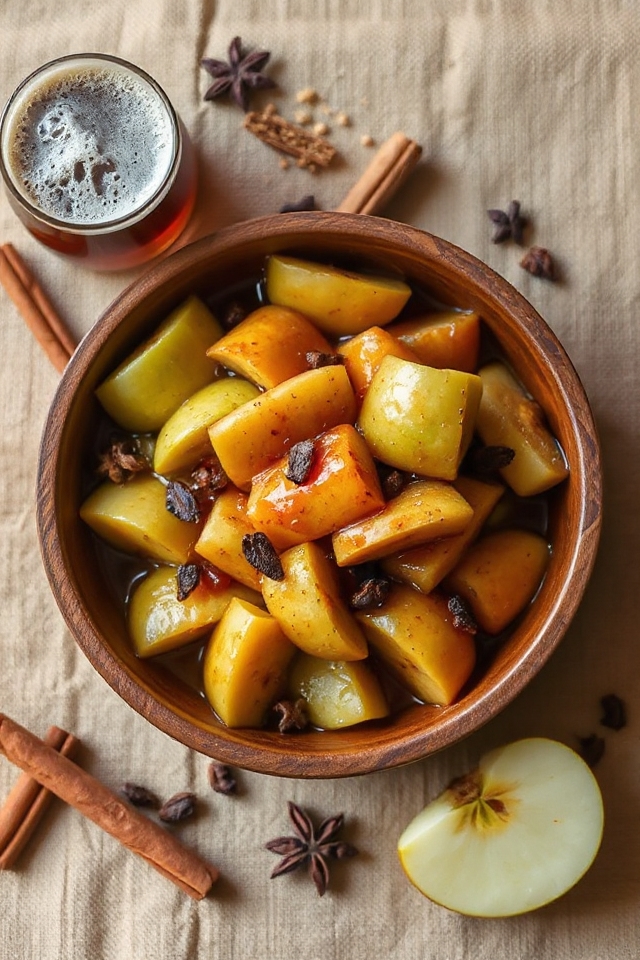 root beer apple dessert
