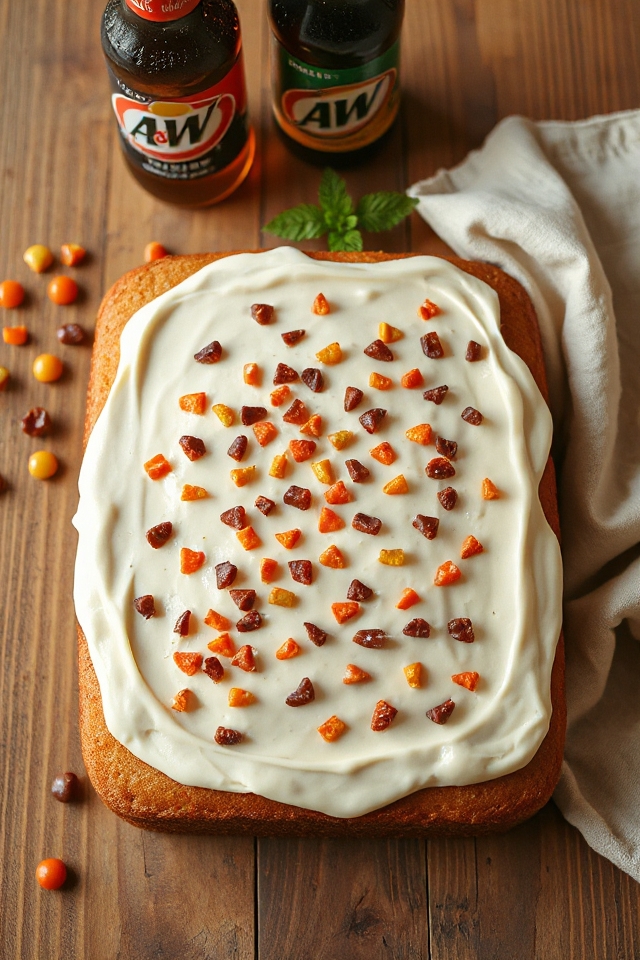 root beer flavored cake