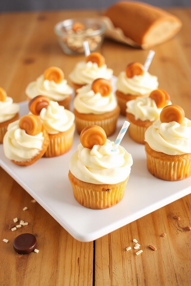 root beer float cupcakes