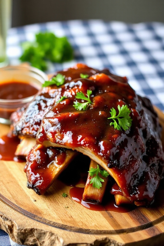 root beer glazed ribs