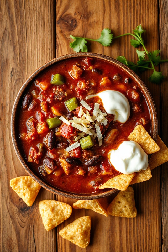 spicy craft beer chili