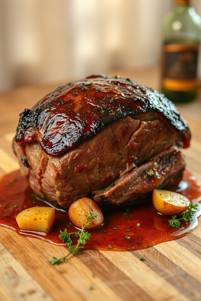 tender beer infused roast