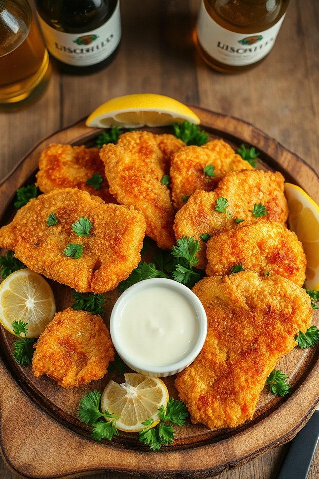 wisconsin garlic beer battered fish