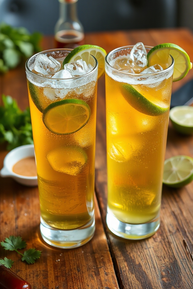zesty mexican beer cocktail